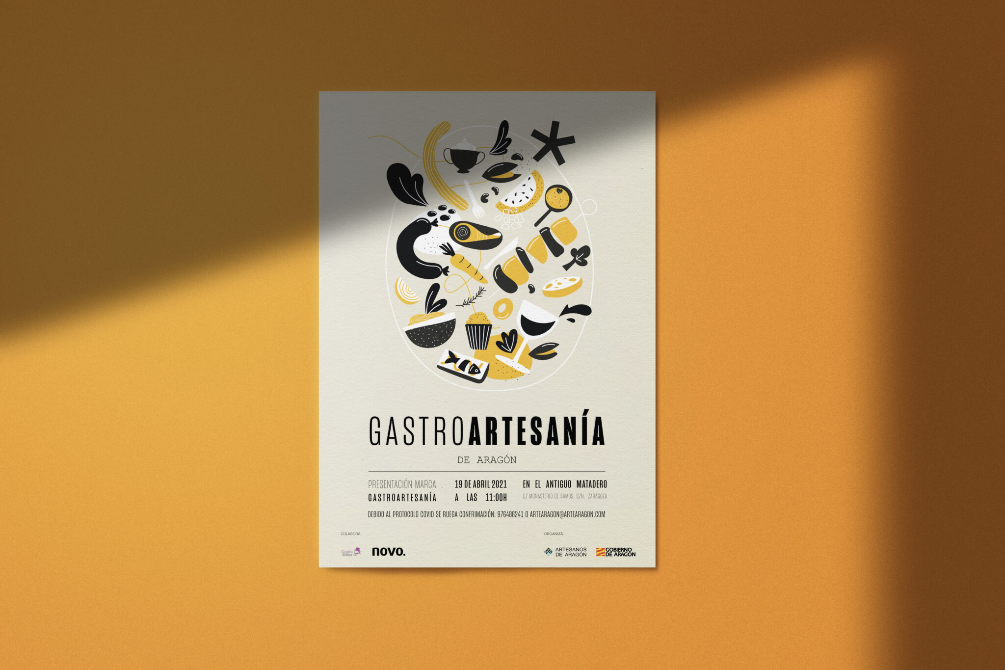 Gastroartesanía est une initiative du gouvernement aragonais visant à allier gastronomie, artisanat et design.